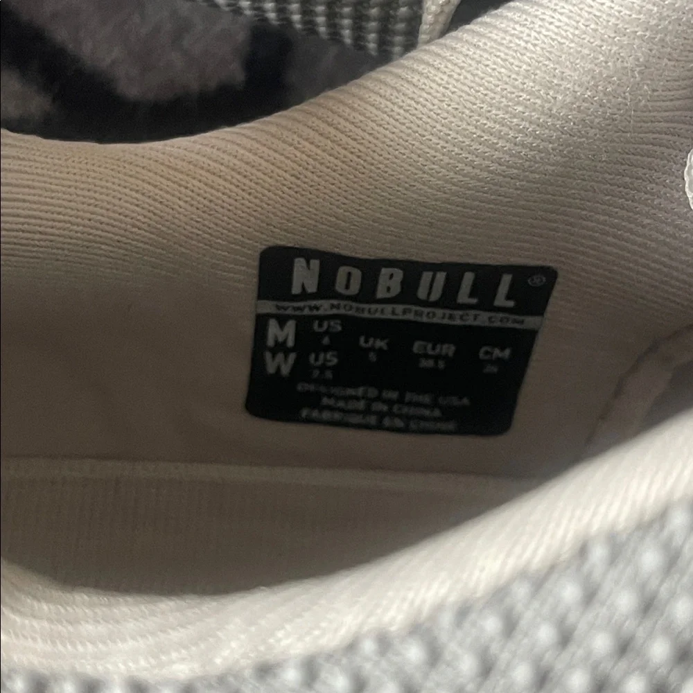 NOBULL Light Gray Knit Trainer Sneakers - Picture 8 of 10